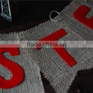 Easter Garland & Burlap Bunny Garland & Felt Easter Garland For Home Decoration photo-4