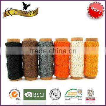 High quality colored twisted cotton twine spool