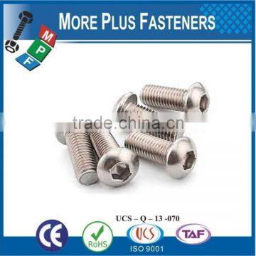 Made in Taiwan DIN 7380 Hexagon Socket Button Head Cap DIN 7380 photo-2