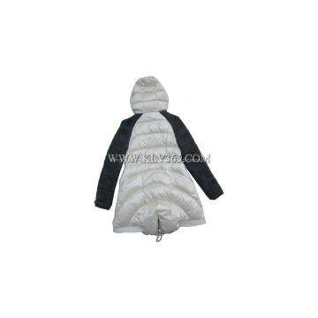 Designer Women Fashion Winter Down Coat With Mink Fur Hooded From China photo-3