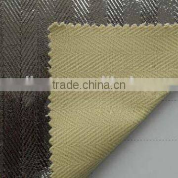 Aluminium foil coated Kevla fabric