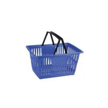 Metal Hand Held supermarket Shopping Baskets Color options 460330230mm