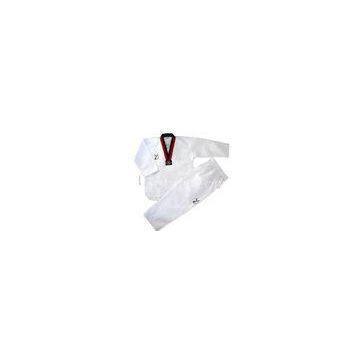 Ribbed Polycotton Taekwondo Outfit Martial Arts Clothing 110cm to 210cm
