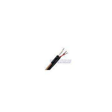 RG6/U CCTV Coaxial Cable 95% BC Braid with BC Power , Siamese CMR Rated for Ethernet