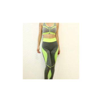 High Waisted Hit Color Sport Leggings