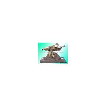marble statue of dancing girl