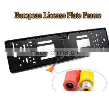 European car license plate reverse camera. reverse camera