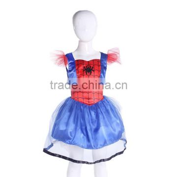 Carnival costume for kids new spider woman dress spider costume for children PF2037