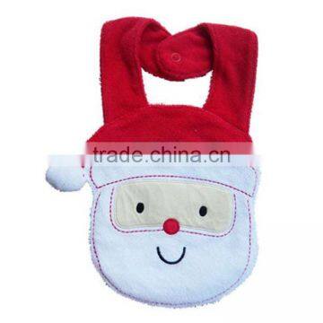 santas baby christmas bibs