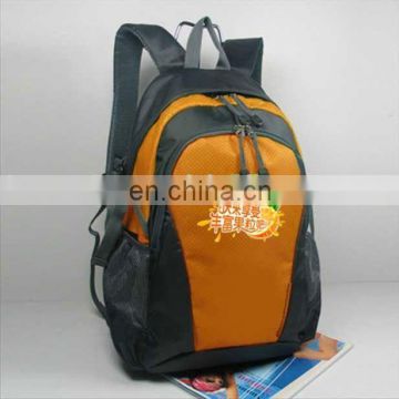 rpet new design military orange black backpack