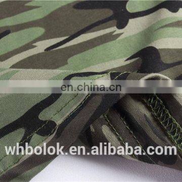Private Label Camouflage Mens Vest Camo Design Cotton Summer Vest Men