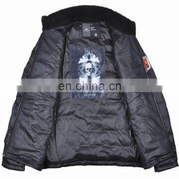 2015 Latest Fashion Men Warm Leather Motorcycle Jacket photo-2