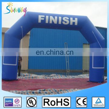 Inflatable Start Finish Line Sports Arch For Sale , Outdoor Advertising Inflatable Arch