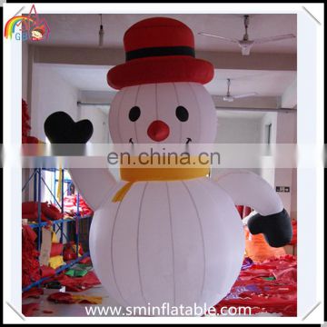 Commercial inflatable snow man, Christmas decor snow man for outdoor exhibition