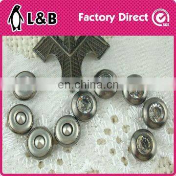 2016 jeans button rivet with rhinestone/crystal