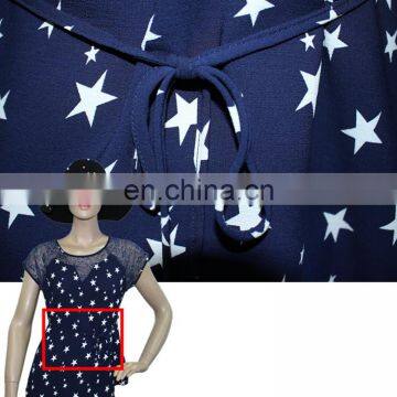 Women Flower Printed T-shirt Cheap T Shirt Chiffon Long Shirt With Lace photo-6