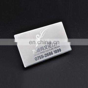 Oem Manufactured Adhesive Metal Nameplates