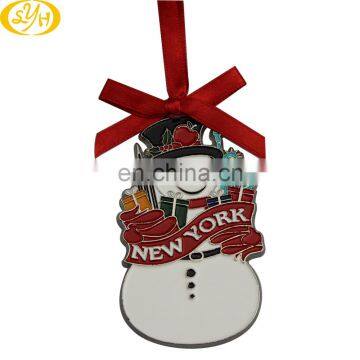 Free Samples Hot Sale Snowman Christmas Decoration Hanging on Christmas Tree