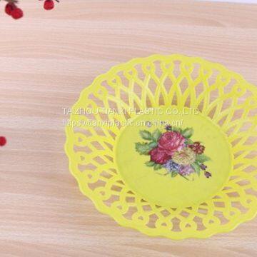 TX003 Цветная пластиковая корзина для фруктов photo-3