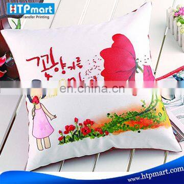 Custom Decorative Sublimation Digital Full Printing Peach Skin Blank Pillow Cover