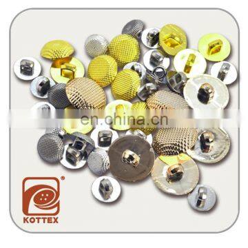 18L- 32L ABS Plastic Plating Shank Button Has Lots Spots On The Faces For Garment Coat, Sweater