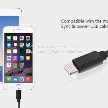 MFi Lightning Metal Nylon Braided Cable for Apple IPhone, IPad, With 8-pin Sync Data/Charging photo-3