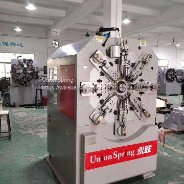 CNC 12 Axis Camless Spring Forming Machine Wire Rotating Spring Machine