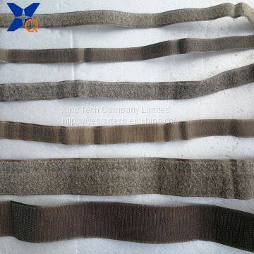 Pure Silver Plated Conductive Nylon Hook and Loop Tape Shielding Electromagnetic Wave Radiation 25mm Width-XTAA073 photo-5