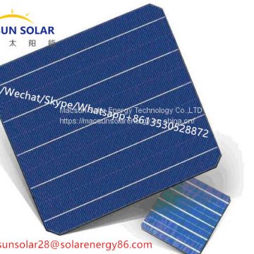 solar cell 5bb monocrystalline solar cell 156x156 mono solar cell 21.6% efficiency