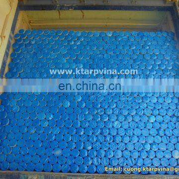 BLUE ROLL-UP TARPAULIN / WATERPROOF, ROTPROOF photo-3