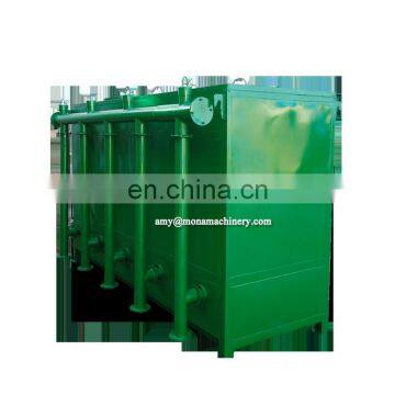 Wood tar oil and exhaust gas collected charcoal carbonization furnace