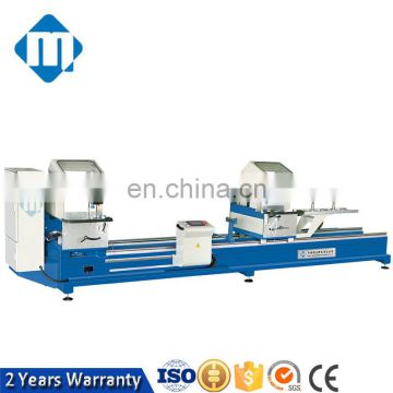 automatic aluminium double head cutting machine for aluminium window door fabrication