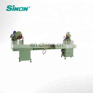 Arbitrary Angles PVC Window Door Double Head Cutting Machine