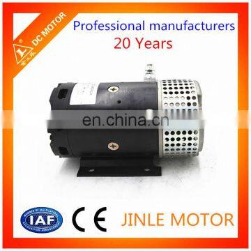 Hydraulic Carbon Brush 3KW 24 Volt dc Motor photo-2