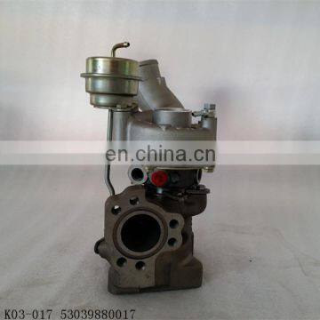 Twin Turbo Right Side K03-017 Turbo Charger 53037100509 53039880017 FOR Audi A6 T (C5) With AJK, ARE, BES, AGB Engine Parts
