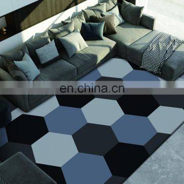 Chinese custom 3D printed luxury hotel  carpets bedroom  for living room