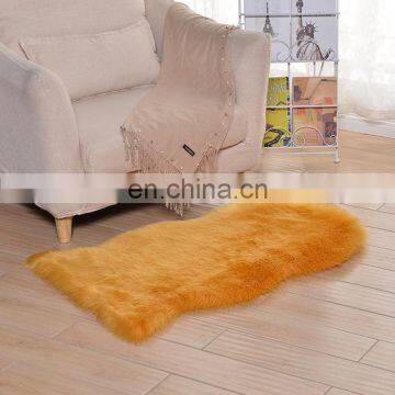 Fake Fur Rugs Plush Faux Fur Sheepskin Rug Carpet photo-5