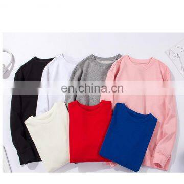 Custom Made Print Embroidery Logo Crewneck Men's Women's Unisex Sweatshirts Hoodies photo-5