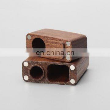 HQP-XJ16 HongQiang Wooden Custom Weed Smoking Cigarette Case Pipe Smoking Accessories Hitter Dugout photo-4