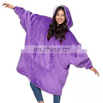 Hooded Blanket Adult or Youth Size Sweatshirt Fleece or Sherpa Sloth Blanket photo-4