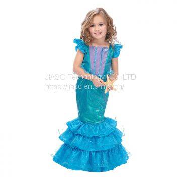 Carnival party dress up mermaid costume children mermaid costume dress