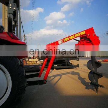1WX Tractor Mounted Post Hole Digger Hydraulic Post Hole for Farm Used photo-3