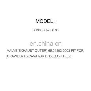 DIESEL ENGINE PARTS SPRING VALVE(EXHAUST OUTER) 65.04102-0003 FIT FOR CRAWLER EXCAVATOR DH300LC-7 DE08