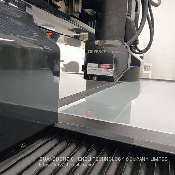 800*600mm CNC Video Measuring Machine With Reanishaw Probe&Keyence Laser / Gantry Type Video Measuring Machine photo-3