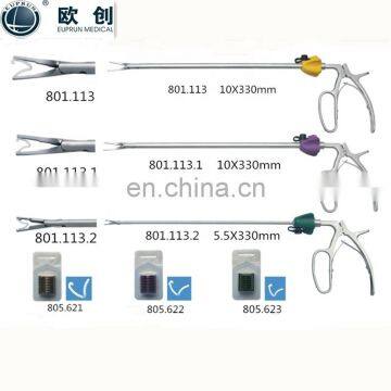 Ligating Clip Applier With 10mm Laparoscopic Clip Applicators and Clips With 5.5mm Medical Polymer Ligating Clips photo-7