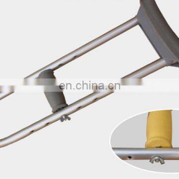 Thickened Non Slip Stainless Steel Underarm Medical Crutch Adjustable Lifting Crutch Underarm Crutch