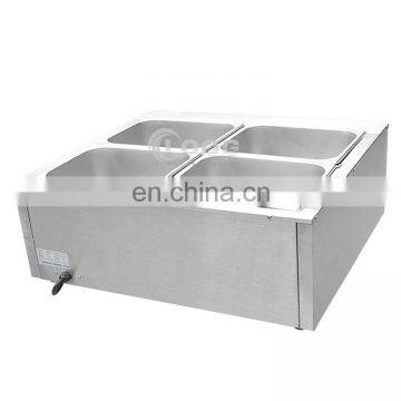 CE Approved 4 Pots Countertop Food Warmer Commercial Wet Catering Bain Marie photo-6