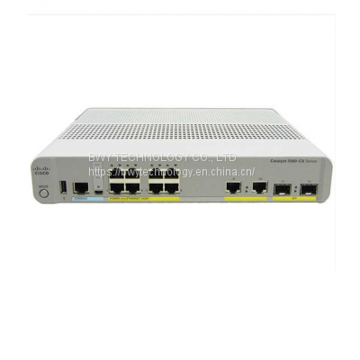 WS-C3560CX-8PC-S Cisco Orignal 8 x 10/100/1000 Ethernet Ports Gigabit PoE Network Switch Compact switch