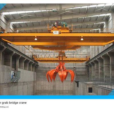 China's High Quality and Low Price 45 Ton Garbage Grab Bridge Double Beam Crane, Power Plant Double Beam Crane, Grab Dou photo-2