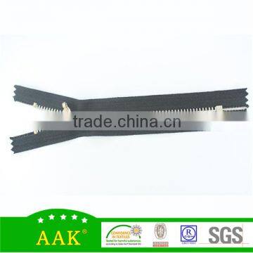 Y Teeth Platinum Metal Zipper Close End NO 5